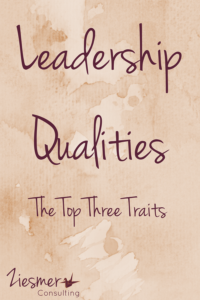 Leadership Qualities