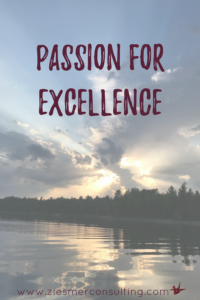 Passion for excellence