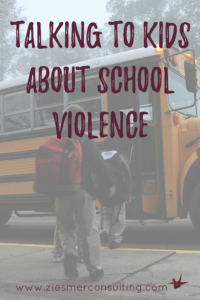 Talking with kids about school violence