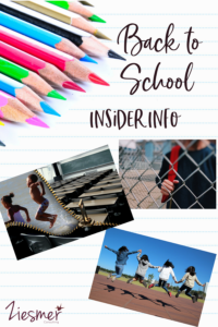 Back to school insider info